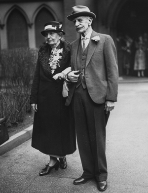 John Quincy Adams and wife