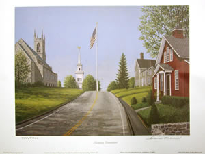 View of the Flag Pole